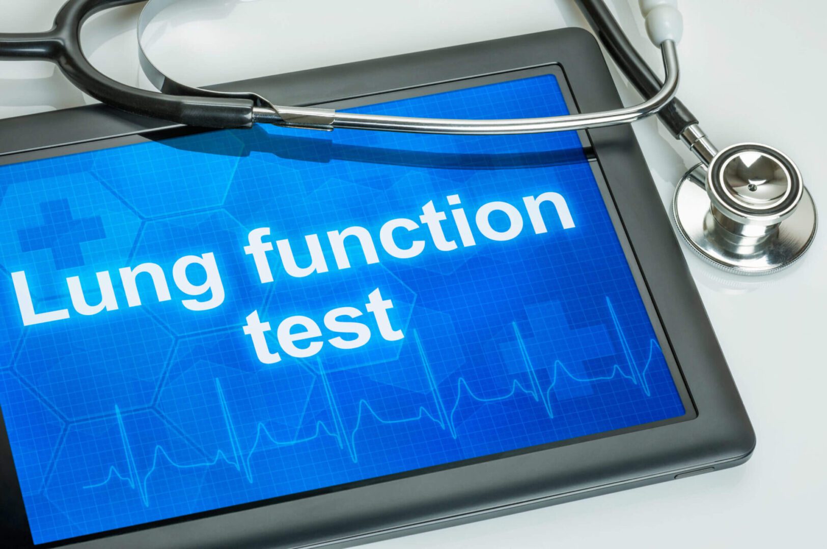 A tablet with the words " testing function test ".